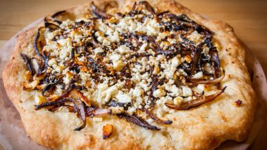 Pizza in the onion web