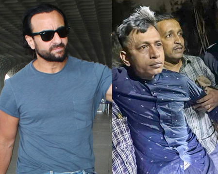 Police protested against Shahzad bail accused of the attack on Saif, the next trial on April 9