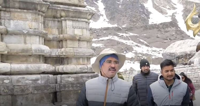 Uttarakhand: Secretary -Gar Kishore has checked arrangements in Kedarnath Dham