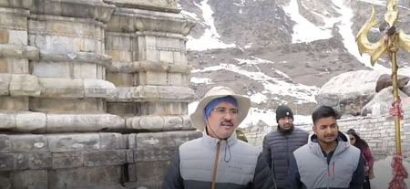 Uttarakhand: Secretary -Gar Kishore has checked arrangements in Kedarnath Dham
