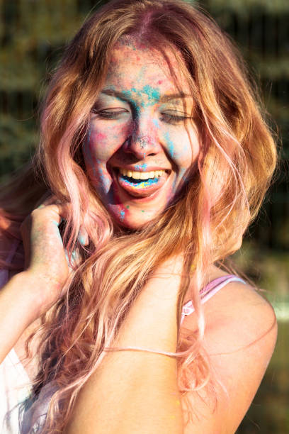 Keep hair attention before playing Holi