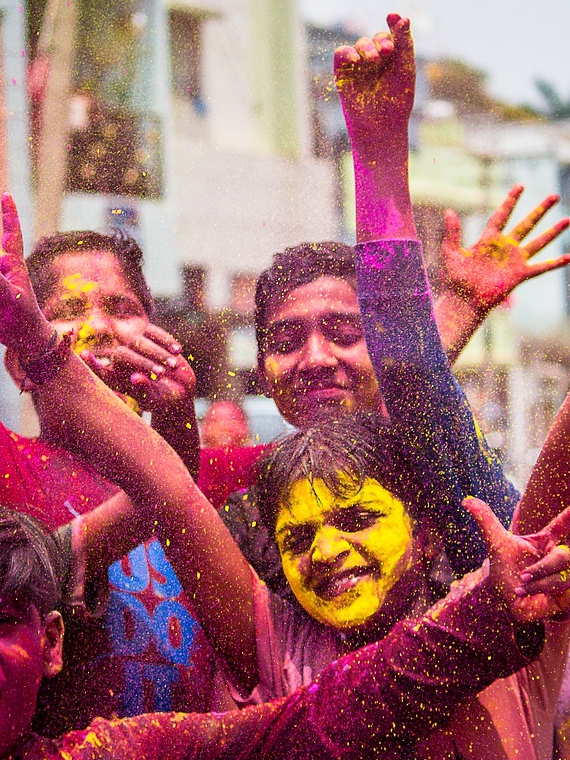 Color and Love Confluence Holi