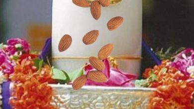 What happens by offering almonds on Shivling?