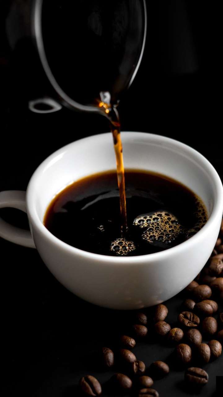 What happens by drinking black coffee every morning?