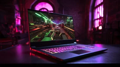 Game -shooter with OLED screen: Visual glamor for each game