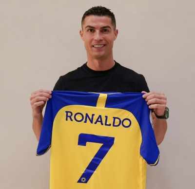 Cristiano Ronaldo has signed a deal with Club Al Nazar FC!