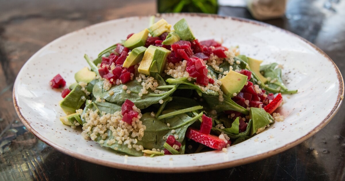 Quinoa and beet salad – web medicine