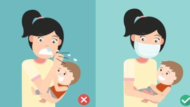 Look at photos: Prevention of flu for children
