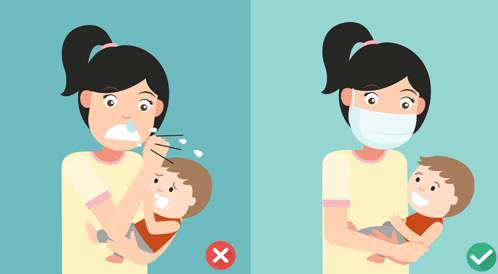 Look at photos: Prevention of flu for children