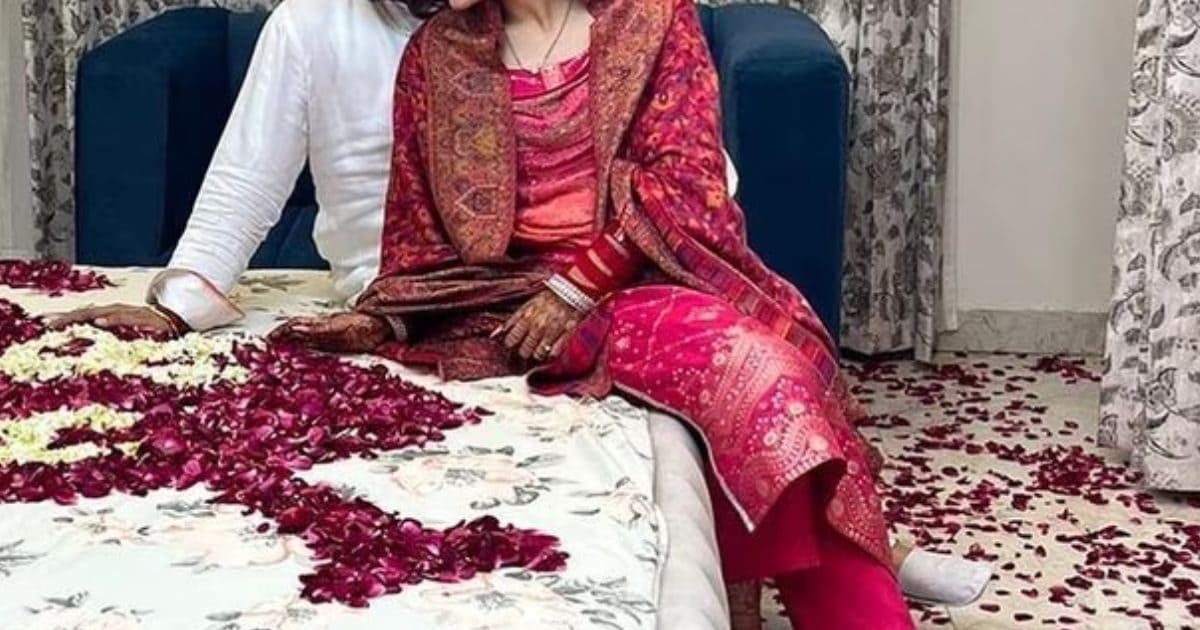 After marriage, the groom went to the bride’s room, something like that, after touching his wife, ran away and put them in -laws