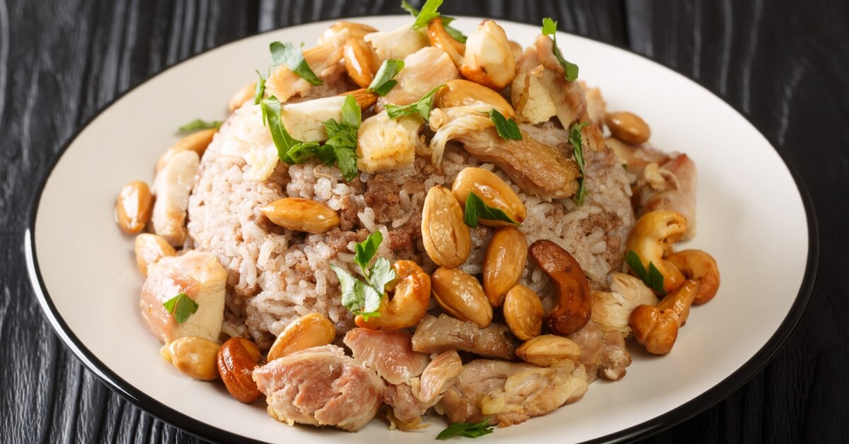 Lebanese rice with nuts – web medicine