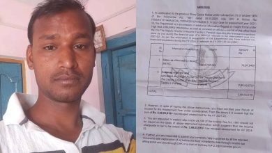 “I am a farmer, not a businessman’s income tax, sent a notice of 3 crore, caught his forehead