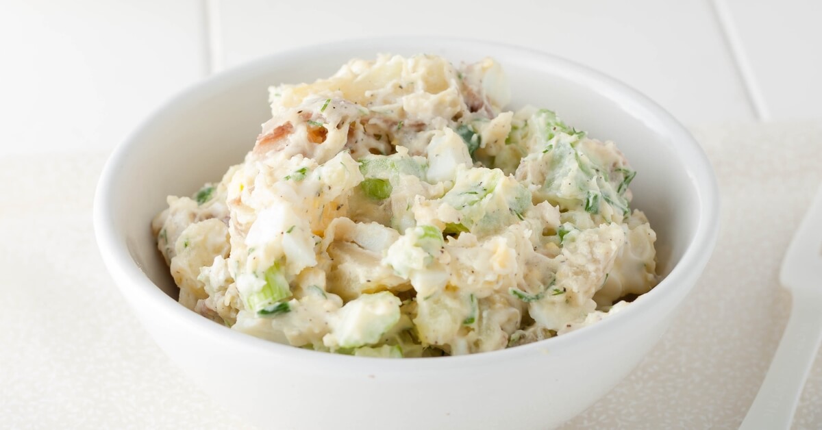 Potato salad with yogurt – web medicine