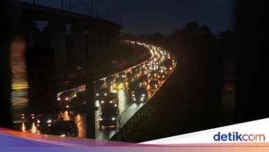 Eid -back flow, a number of tolls of the Cipularang towards Jakarta