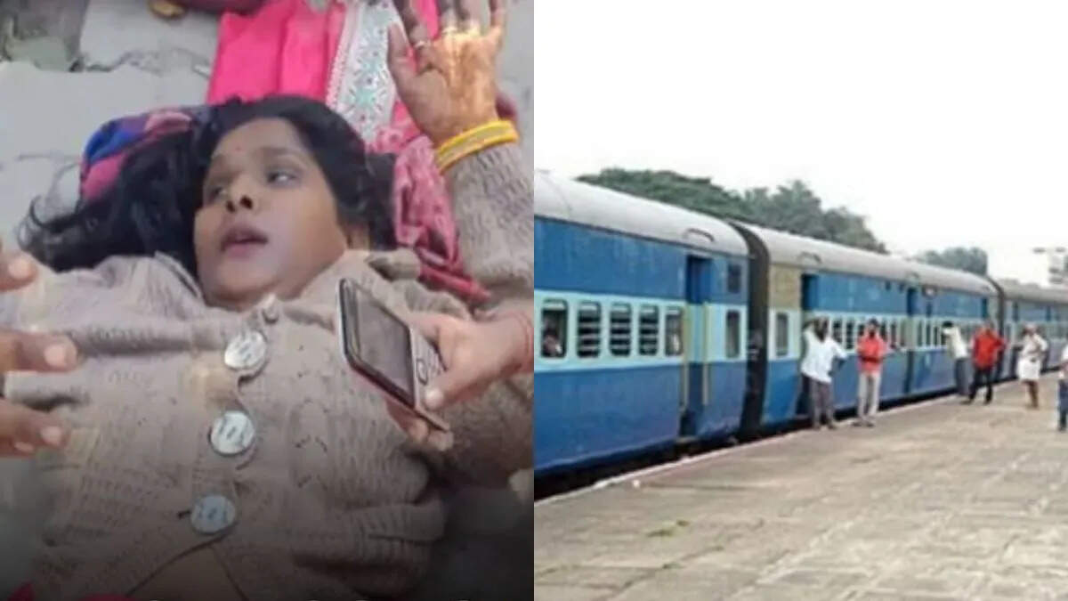 In a moving train, the passenger took the girl toilet and made a victim of his lust, a police task registered