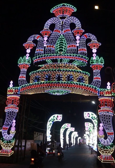 53 marches are released with Ramnavami of Patna, beautiful tableaux and attractive decorations of Patna