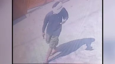 Sarpanch’s home in Gurdaspur, Punjab, bullets were opened in broad daylight, accused trapped in CCTV camera