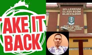 Take-it-Back Movement Confedion Attempt to cover sex-for-mark scandal to Lagos Government School