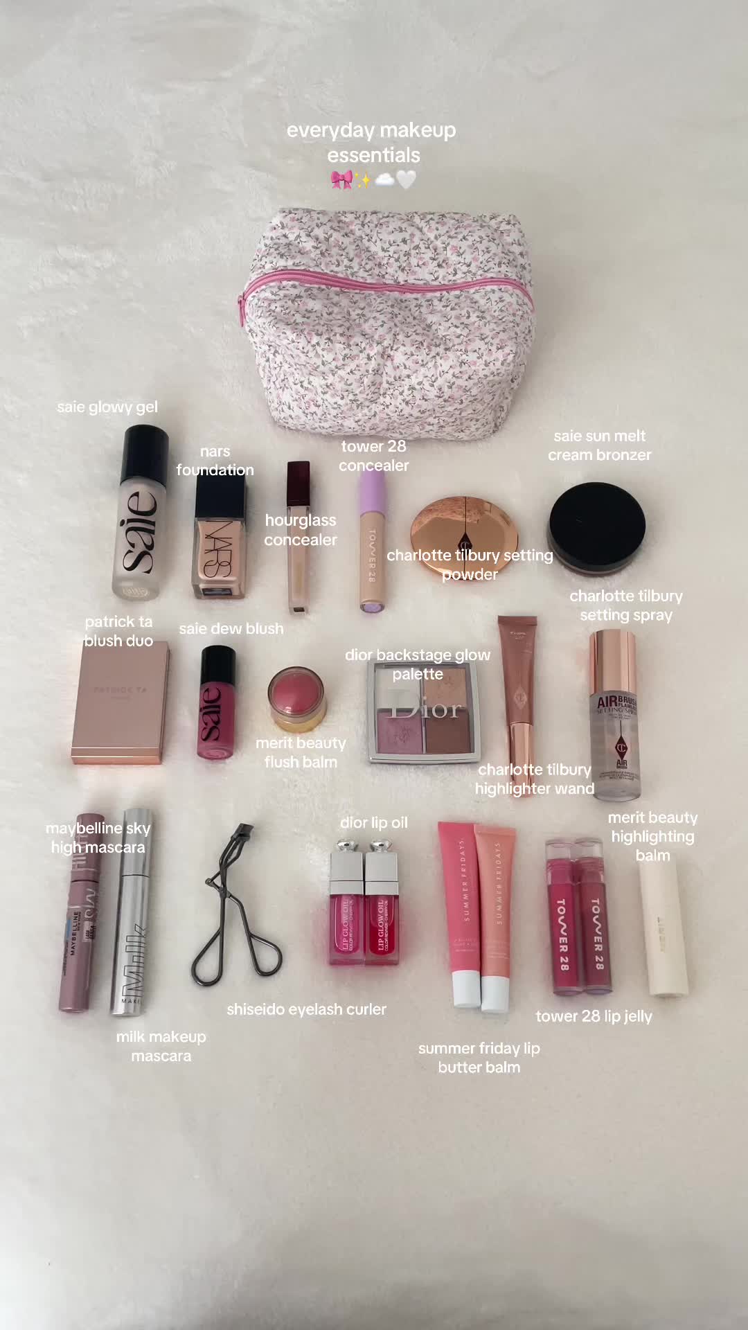 what’s in my makeup bag #essentials #makeupfavorites #whatsinmybag #whatsinmym… – ryan