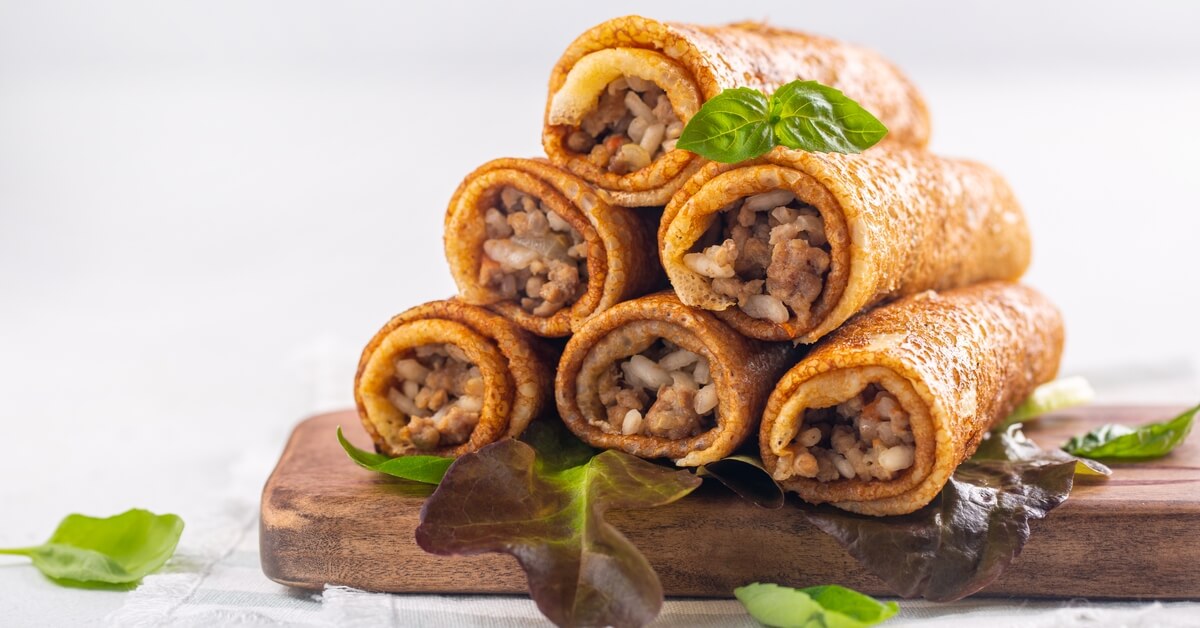 Crepe with meat – web medicine