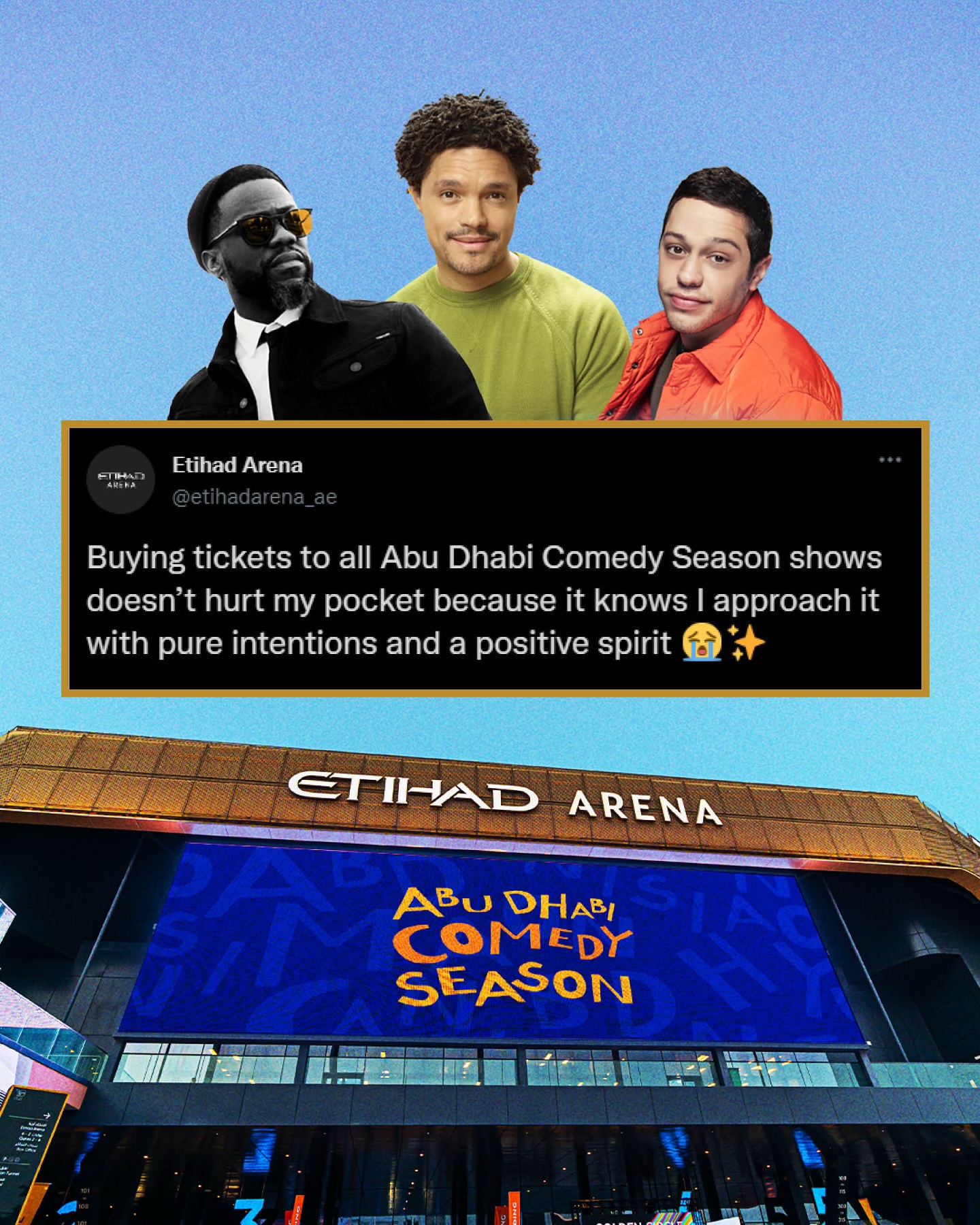 Me convincing my wallet that buying tickets to Abu Dhabi Comedy Season is self-c… – ryan