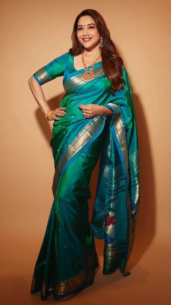 Maha Shivratri 2025: 57 plus women choose Saris like Madhuri, will be seen young