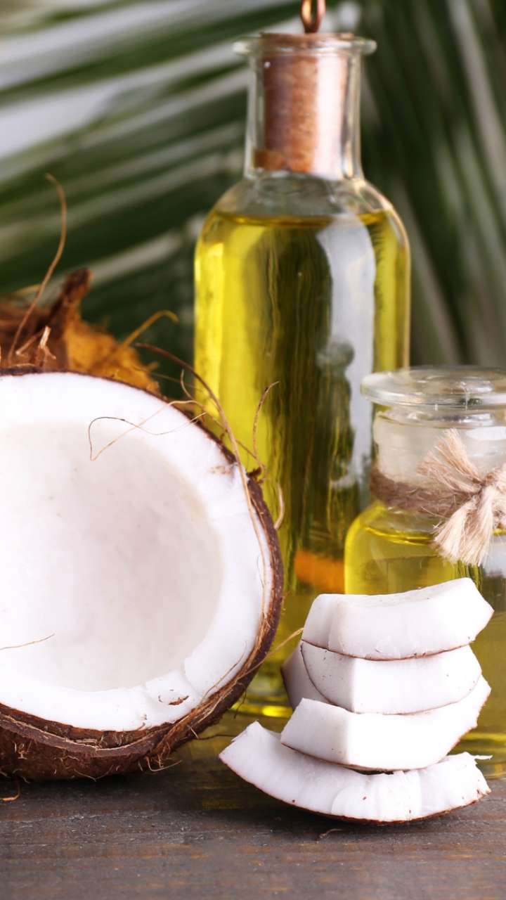 What happens by sleeping by applying coconut oil at night?