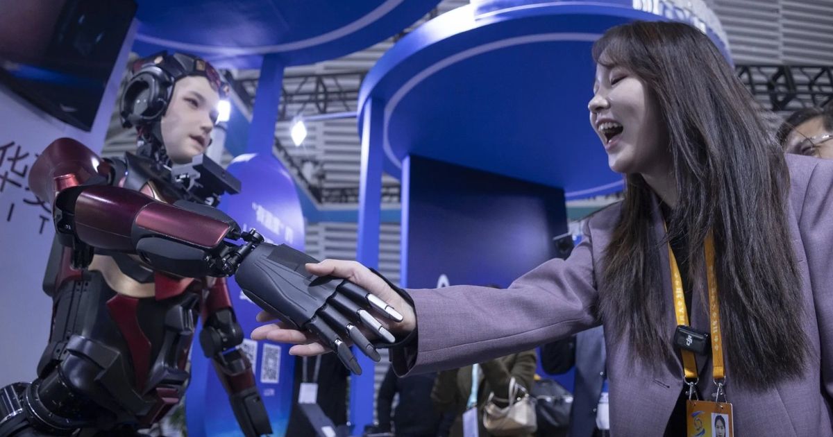 Artificial intelligence -robots come from Asia
