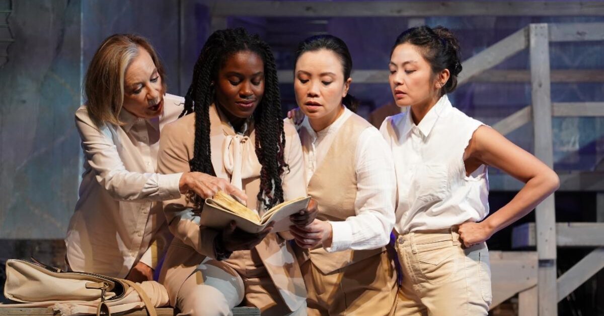 5 women play every role in the revival of the Devil’s Disciple, which opens November 3