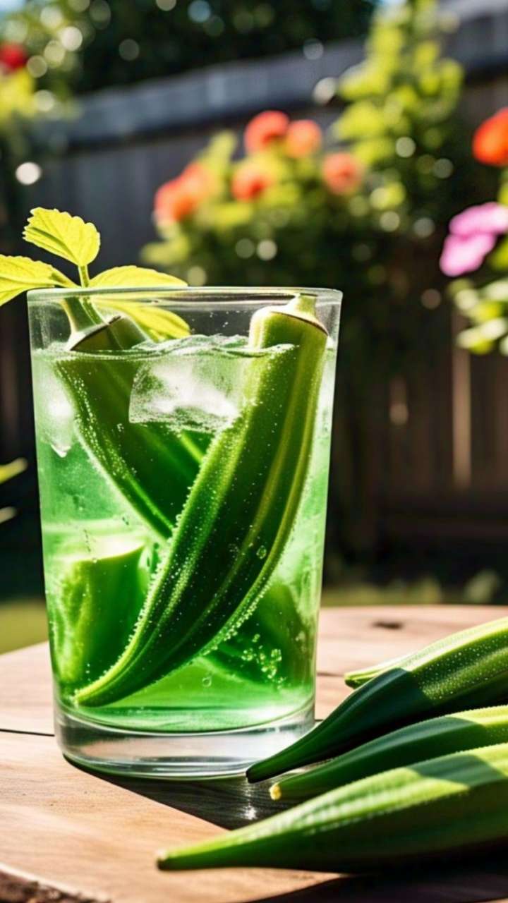 What are the benefits of drinking okra water?