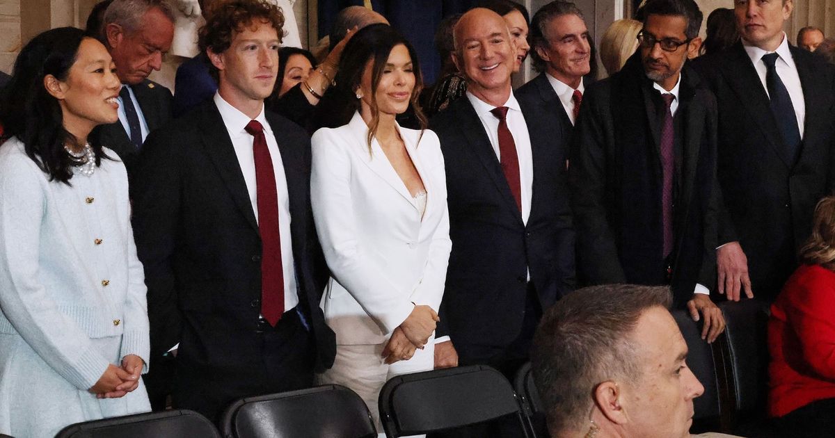 209 billion dollar losses 5 billionaires attended Trump’s inauguration
