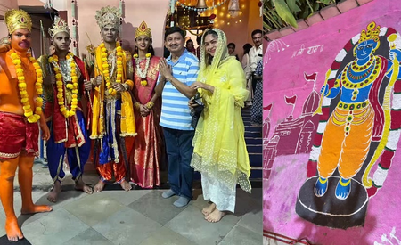 Ram Leela, a look at commitment to Mrinal Thakur during the event of Ram Navami