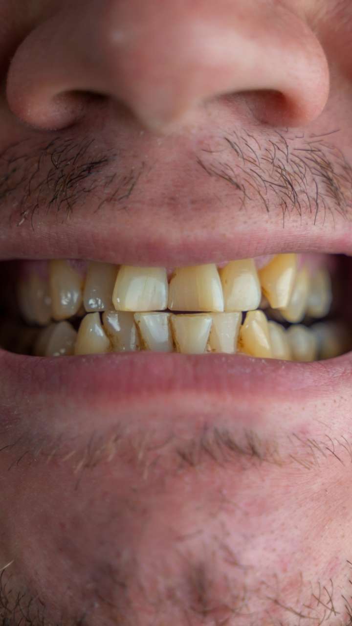 Which vitamin deficiency causes teeth to deteriorate?