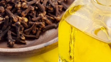 What happens by massaging by placing cloves in mustard oil?