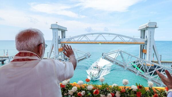 Pamban Bridge, an architectural wonder that can withstand cyclones ‘stronger than 1964 one’ | In photos
