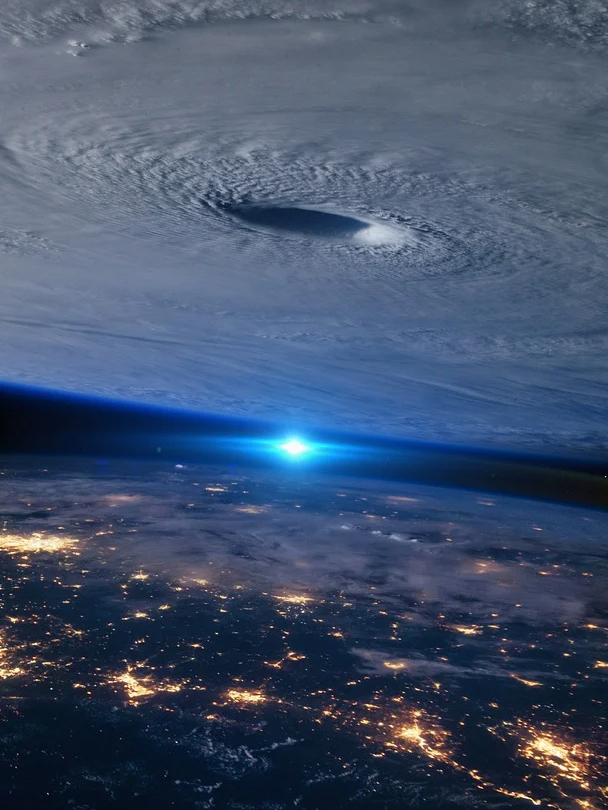 Does storm also come into space?