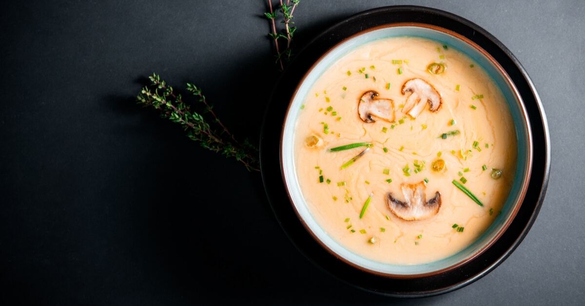 Mushroom soup with wheat – web medicine