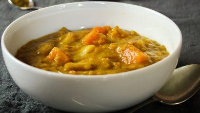 Sweet potato soup with lentils – web medicine