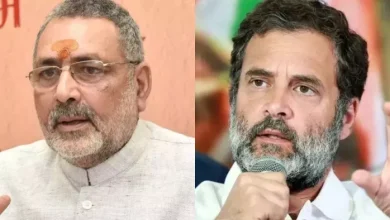‘Atone in Simaria Dham by eating cow -crazy -sand’, Giriraj Singh gave Rahul Gandhi advice before visiting Bihar -Giriraj Singh advised Rahul Gandhi to finish by eating cow and sand at Simaria Dham
