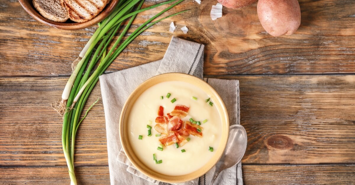 Potato soup with cream – web medicine