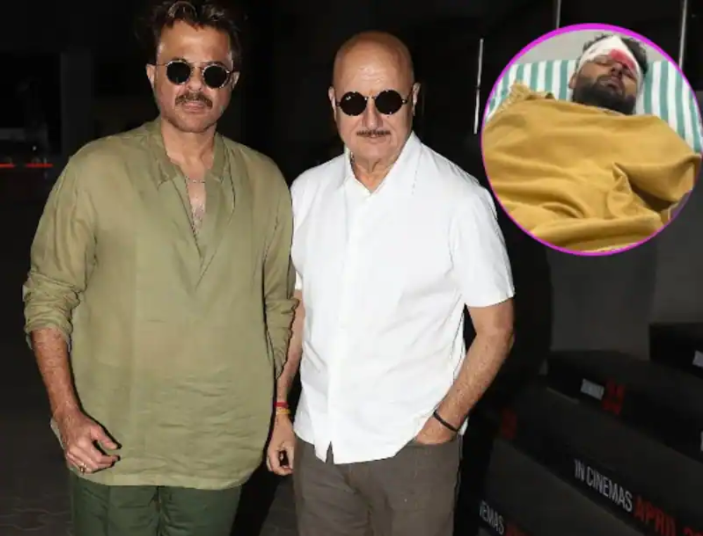 Actor Anil Kapoor and Anupam Kher, Rishabh pant, reached the hospital to know the condition of Rishabh pant, saying: Try laughing