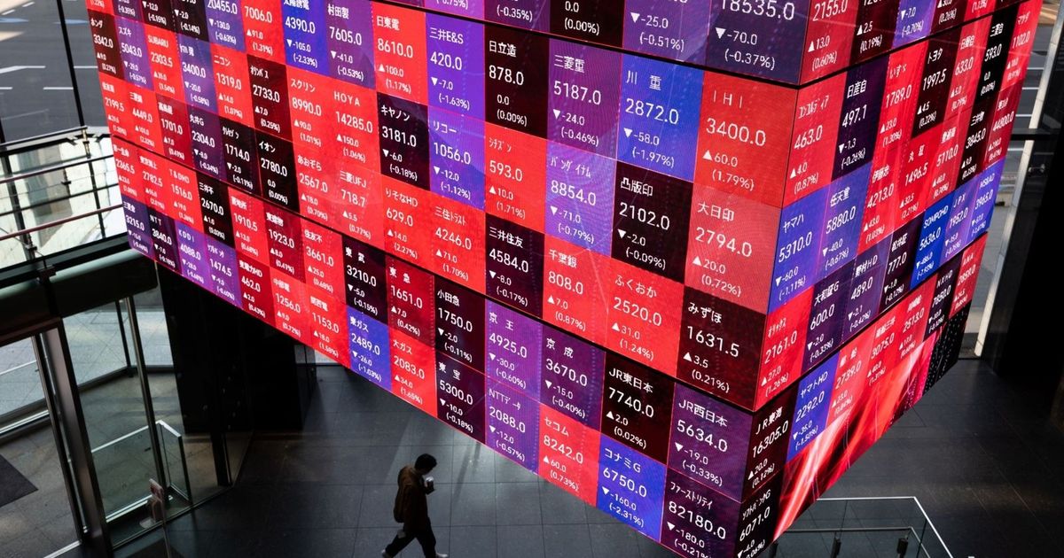 Asia shares have decreased with the largest frequency since 2008 due to the fear of the recession