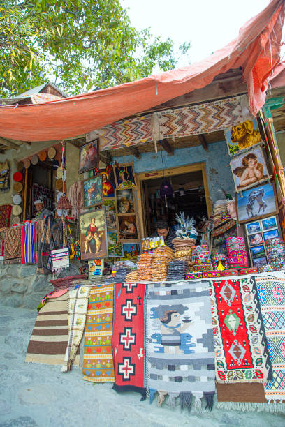 Decorate house with street shopping