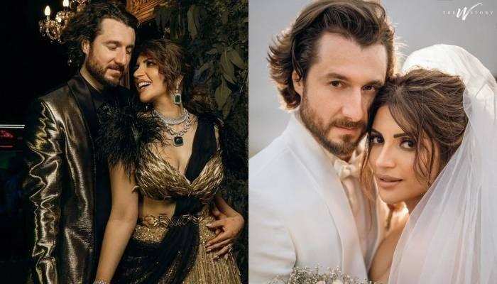Prosperous New Year 2023 actress Shama Sikander leaves Thailand with man James Miliron, welcoming new year there