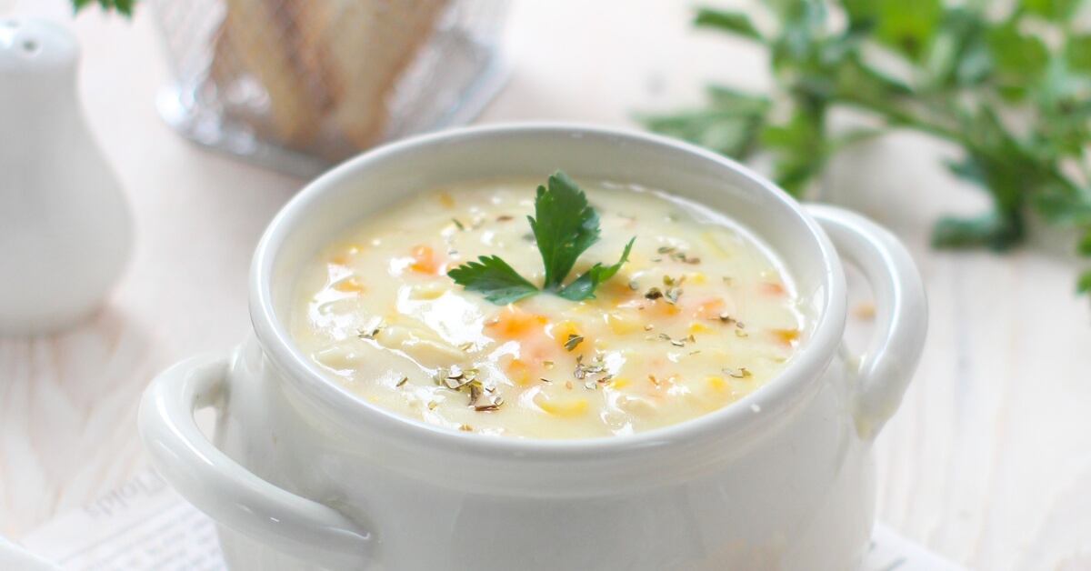 White soup with chicken and wheat – web medicine