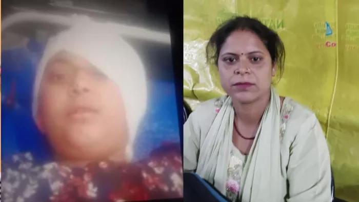 Chandigarh News: 8 -Year -Oe angel in the grip of the Chinese door, the baby’s face cut off badly; Lage 12 Thorns – Chandigarh News 8 -year Angel chinese string her face badly