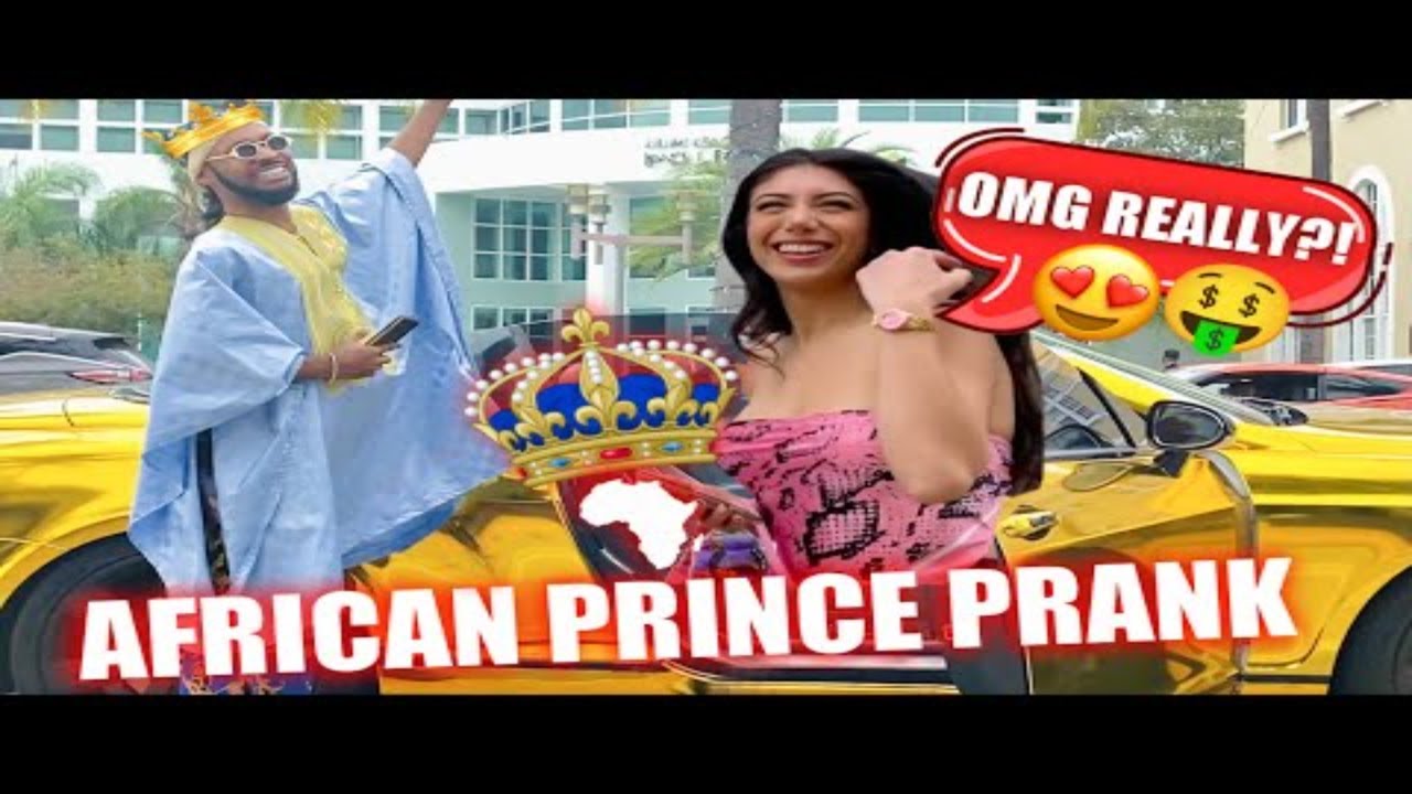 GOLD DIGGER PRANK “Rich African Prince” Part 1 Coming to America – ryan