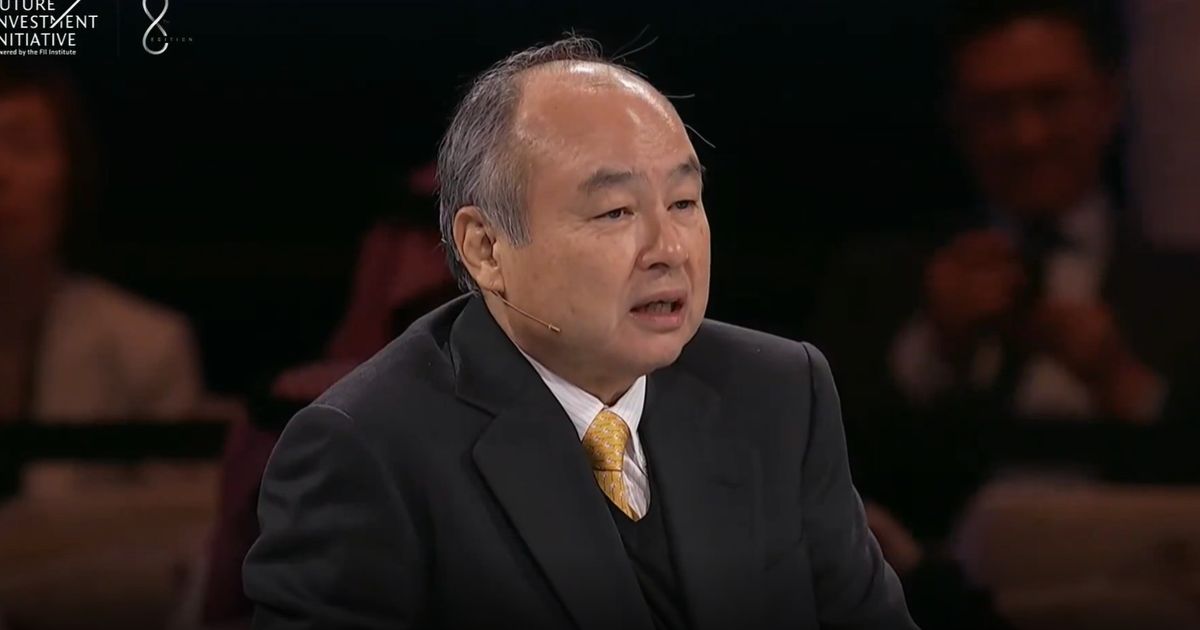Soft Bank President expects investment with 50% profit with artificial intelligence