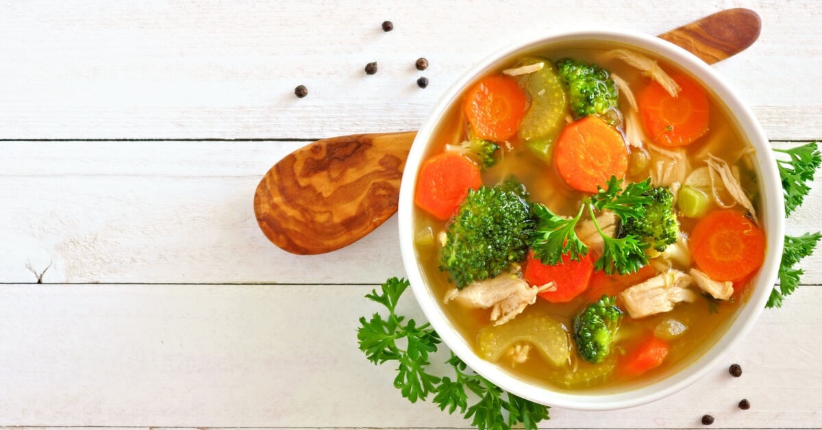 Chicken vegetable soup – web medicine