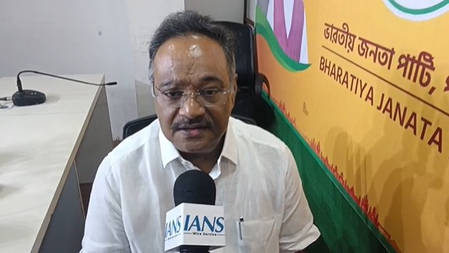 The BJP leader, Samik Banerjee